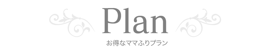 お得なママ振りプラン